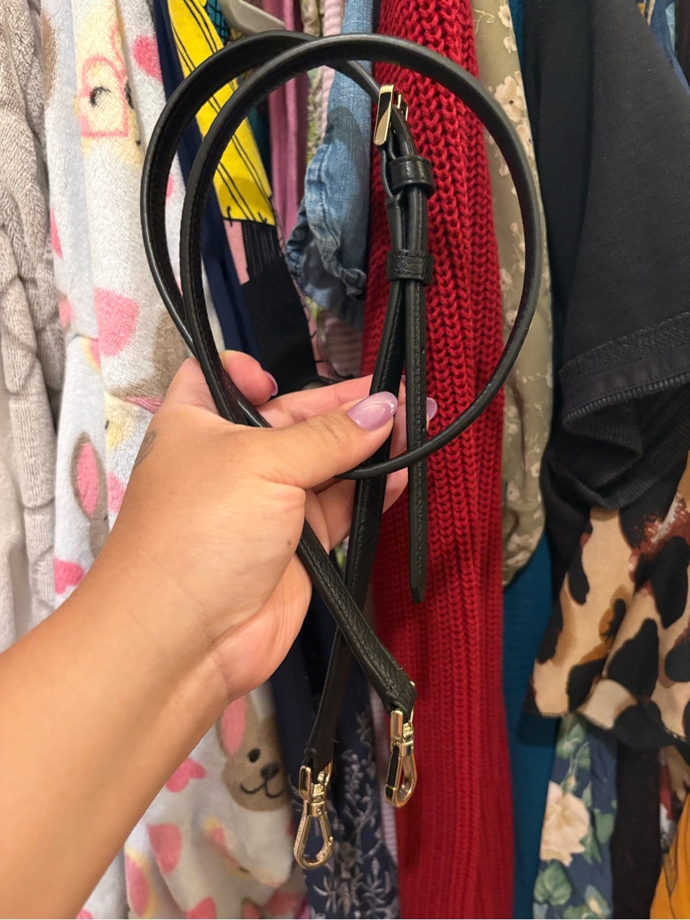 Kate Spade | Lena Bucket Handbag | Black Leather w/Suede - Picture 16 of 17